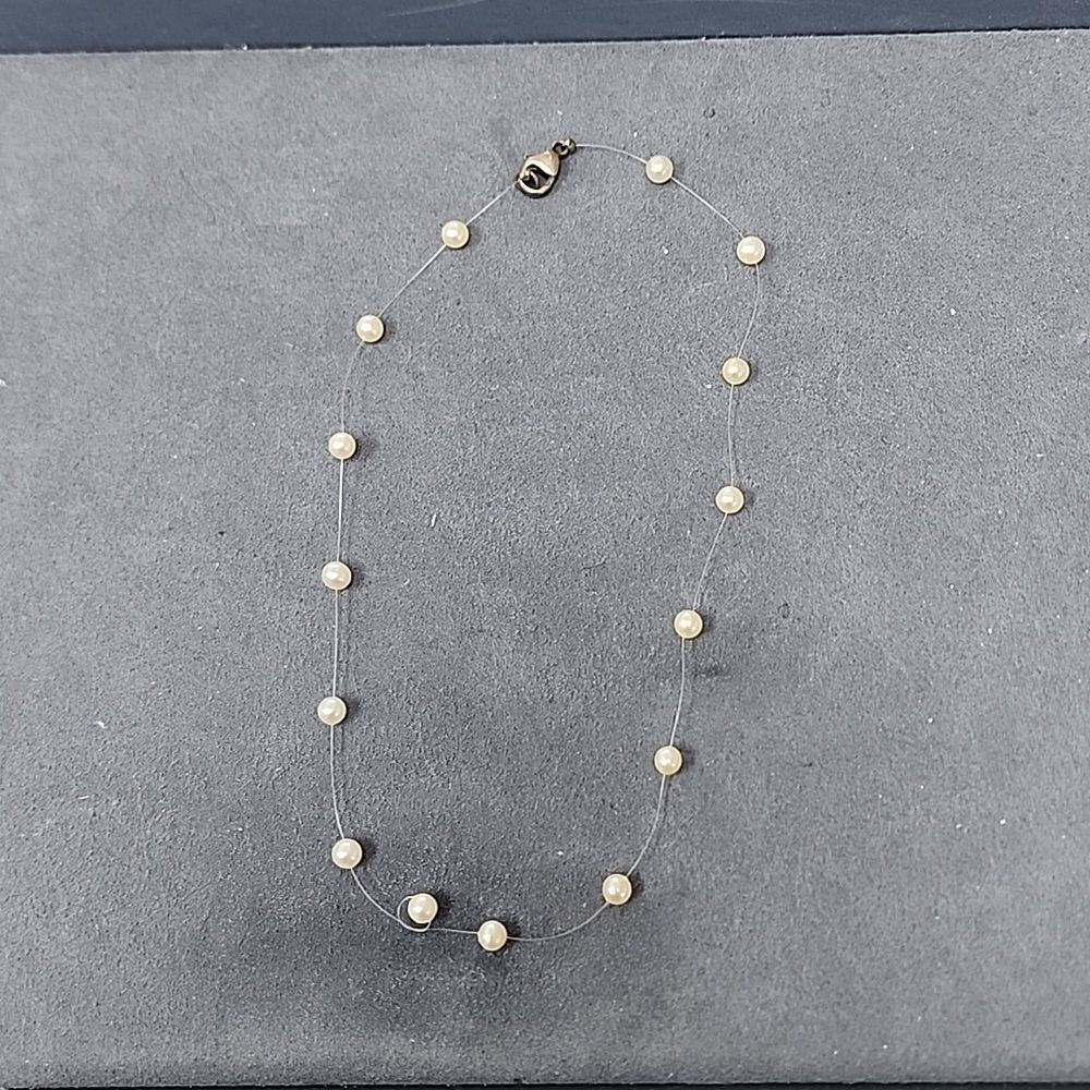 Vintage NEW Honora White Pearl Necklace